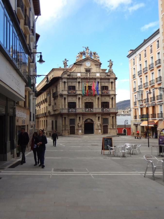 Plaza Consistorial Leilighet Pamplona Eksteriør bilde